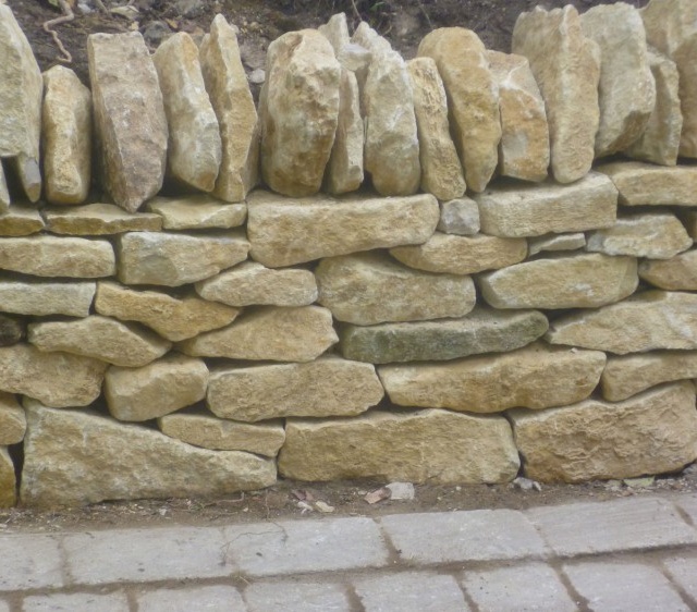 Dry stone Wall in Buckinghamshire