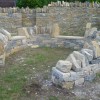 Memorial seat - Drystone Wall