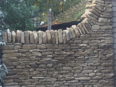 Horsham Stone Walling, Kingston upon Thames