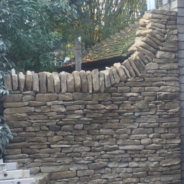 Horsham Stone Walling, Kingston upon Thames