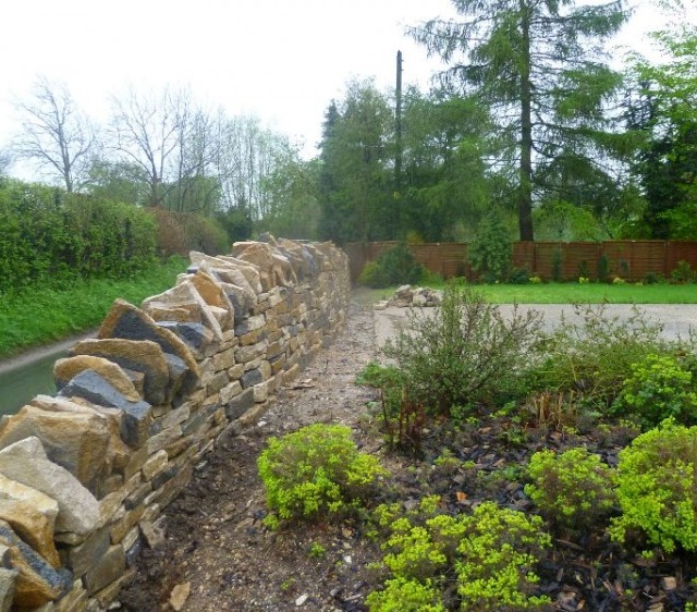 Drystone Wall in Hampshire