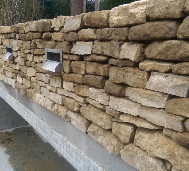 Horsham Stone Walling, Kingston upon Thames