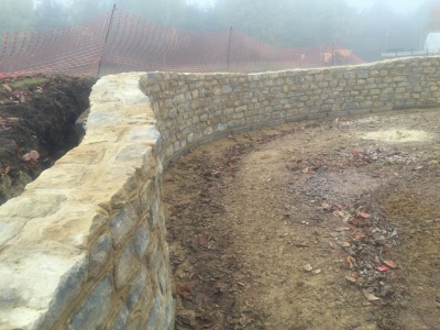 Memorial wall, Brixworth