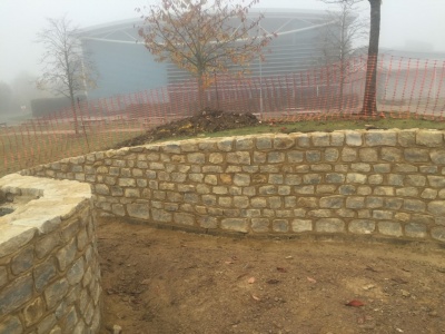 Memorial wall, Brixworth