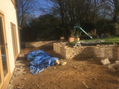 Walling and hard landscaping, Winchester