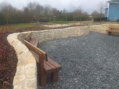 Memorial wall, Brixworth