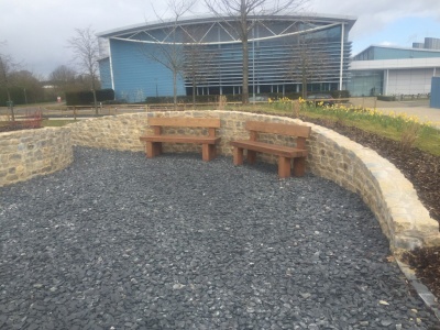 Memorial wall, Brixworth