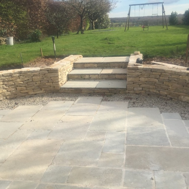 Walling and hard landscaping, Winchester