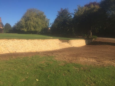 Dry Stone Wall – Hollow Meadow, Snitterfield, Stratford-Upon-Avon