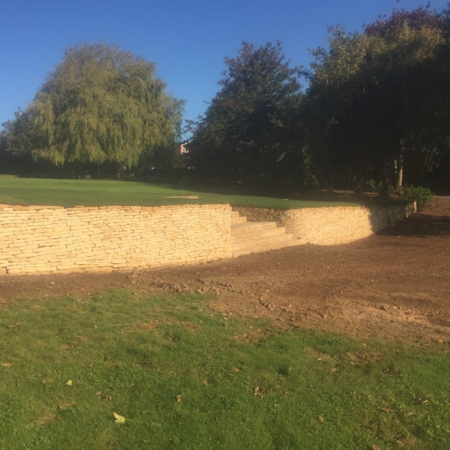 Dry Stone Wall – Hollow Meadow, Snitterfield, Stratford-Upon-Avon