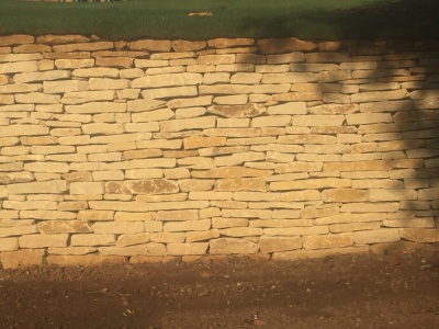 Dry Stone Wall – Hollow Meadow, Snitterfield, Stratford-Upon-Avon