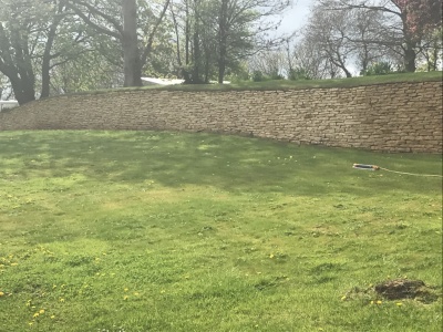 Dry Stone Wall – Hollow Meadow, Snitterfield, Stratford-Upon-Avon