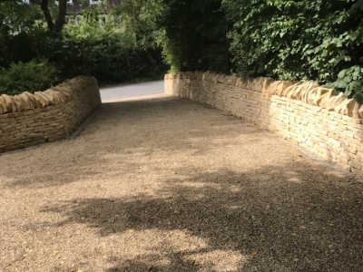 Dry Stone wall in Exhall, Warwickshire