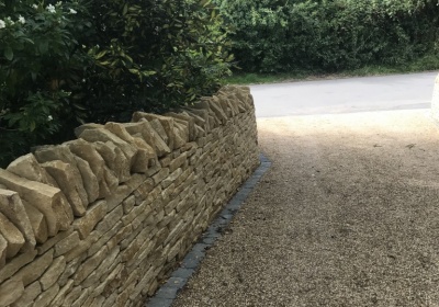 Dry Stone wall in Exhall, Warwickshire