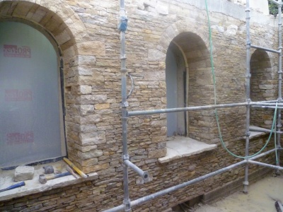 Dry Stone Masonry Arches and Stone Cladding, Poole