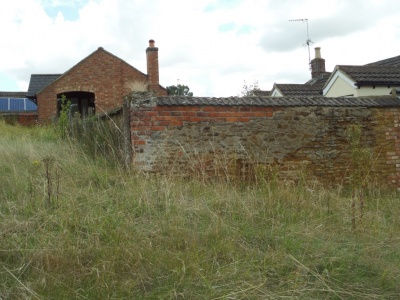 Ironstone wall replacement , Brixworth