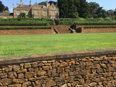 Ironestone Drystone Walls, Catesby House, Warwickshire