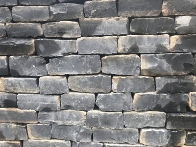 Blue Lias Stone Wall, Evesham