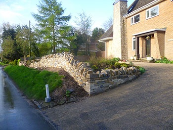 Drystone Wall in Hampshire